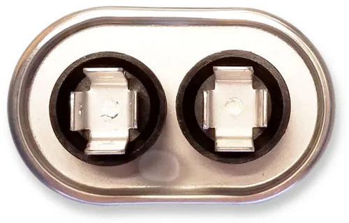 Miniatura 5 de GE 97F9002-Volt Genteq® Repuesto de capacitor de arranque, ovalado, de 10 microfaradios, 370 voltios a corriente alterna.