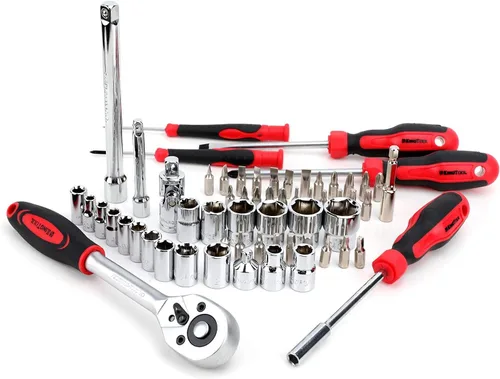 Miniatura 7 de KingTool Kit de herramientas de reparación del hogar de 325 piezas, juego de herramientas de reparación general de hogar/automóvil, caja