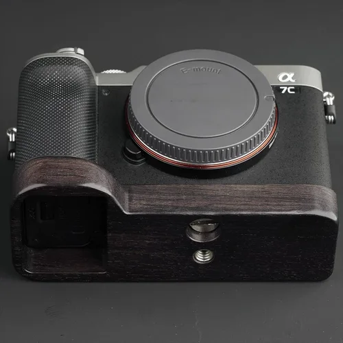 Miniatura 7 de Protector de base de madera para cámara de madera, hecho a mano, peso ligero para X-H2S XH2S Fuji X-H2 XH2 XH2