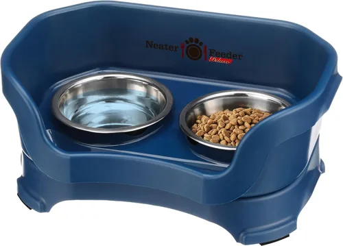 Miniatura 13 de Neater Pet Brands Neater Feeder Deluxe Cuencos para perros a prueba de derrames elevados para perros grandes de más de 40 libras, fabricado en EE.