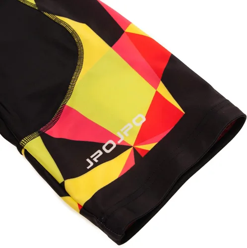 Miniatura 78 de Camiseta de ciclismo para mujer, manga corta y pantalones cortos de ciclismo acolchados para verano