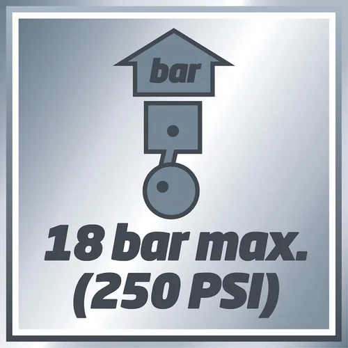 Miniatura 5 de Einhell Imprimir 18 Bar CC AC 12 V Compresor para Coche DC 12 V Rojo