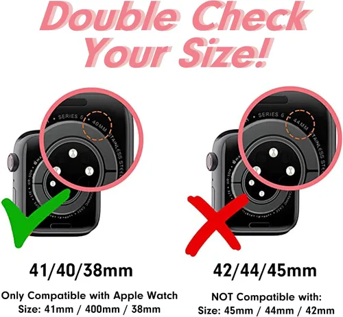 Miniatura 5 de Correa Sonix para Apple Watch - Oficialmente Licenciada, Compatible con Apple Watch de 41 mm / 40 mm / 38 mm