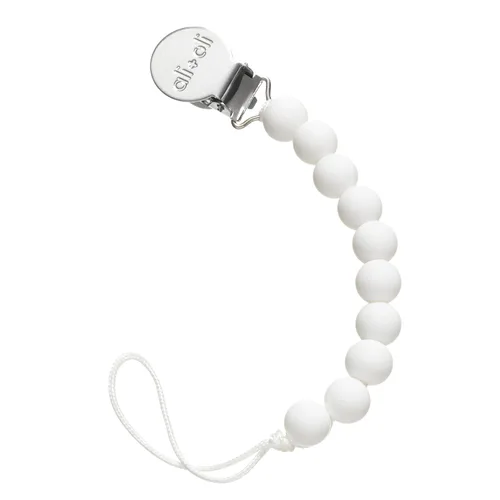 Miniatura 7 de Ali+Oli Clip de silicona para chupete para bebé (toda madera) 100% de grado alimenticio sin BPA para recién nacido, clip para bebé niño o niña