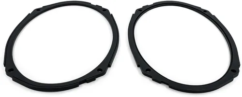 Miniatura 6 de Kenwood Excelon XM69R - Altavoces para motocicleta (par), altavoces traseros coaxiales de 2 vías de 6 x 9 pulgadas para motocicletas Harley actuales