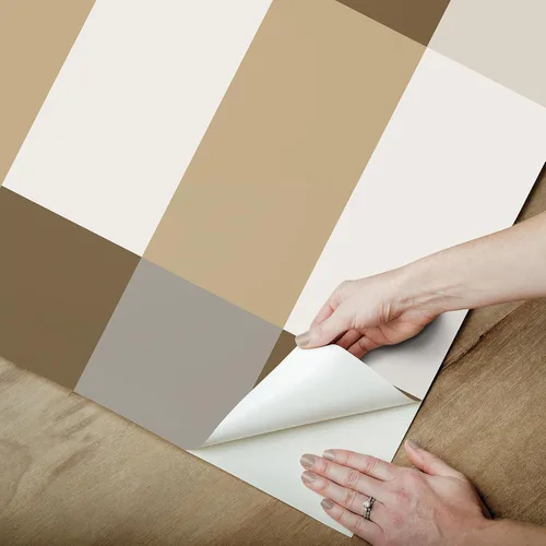 Miniatura 6 de RoomMates Emily Rayna Neutral Framework - Papel pintado para despegar y pegar, RMK12735PLW