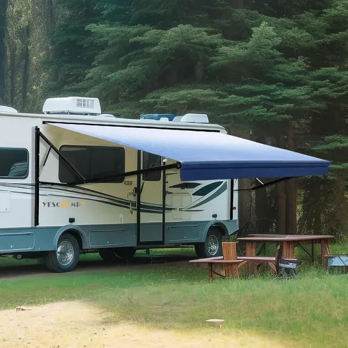 Miniatura 15 de YESCAMP Kit Completo de Toldo Motorizado Retráctil Eléctrico para Autocaravana para RV, Remolques, Quinta Rueda, Remolcadores de Juguetes, Motorhome