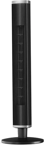 Miniatura 10 de COWSAR Ventilador de torre con control remoto, 6 velocidades, 4 modos, temporizador de 24 horas, oscilación de 60° para dormitorio, oficina, cocina