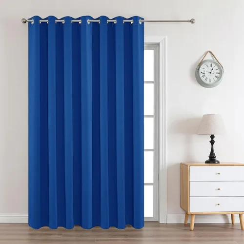 Miniatura 11 de Joydeco - Juego de 2 paneles de cortinas opacas de 63 pulgadas, 2 cortinas largas con aislamiento térmico burg, cortinas de oscurecimiento
