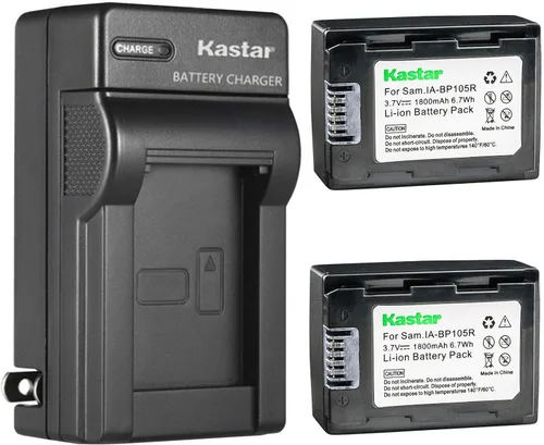 Miniatura 5 de Kastar Reemplazo del cargador de batería de pared AC para Samsung IA-BP105R, IA-BP210R, AD43-00201A, Samsung HMX-F90WN, HMX-F90WN/XAA, HMX-F900