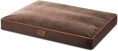 Miniatura 9 de Bedsure Camas Lavables para Perros de Tamaño Grande - Alfombrilla para Mascotas de 3 Pulgadas de Grosor para Perros de hasta 80 libras con Almohadas