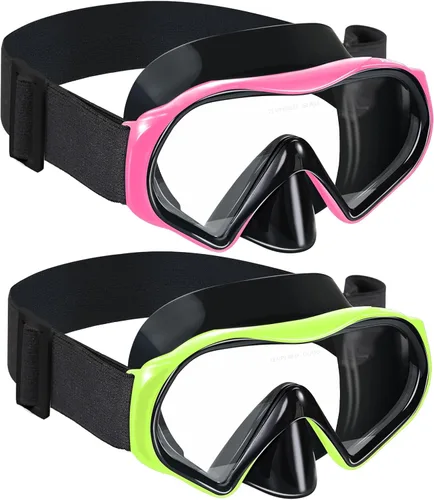 Miniatura 21 de Aegend Máscara de buceo para adultos y jóvenes, antivaho anti-UV, amplia visión, máscara de esnórquel para buceo, natación, esnórquel