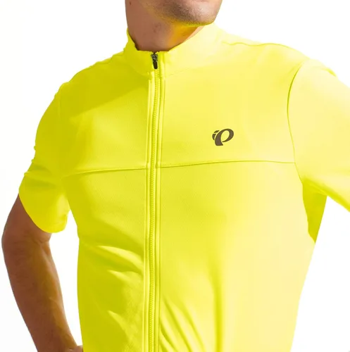 Miniatura 7 de PEARL IZUMI Camiseta de ciclismo de manga corta para hombre cremallera completa con tela reflectante