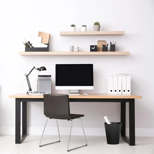 Miniatura 6 de Papelera para dormitorio, baño, bote de basura 6 litros, negro, acero inoxidable