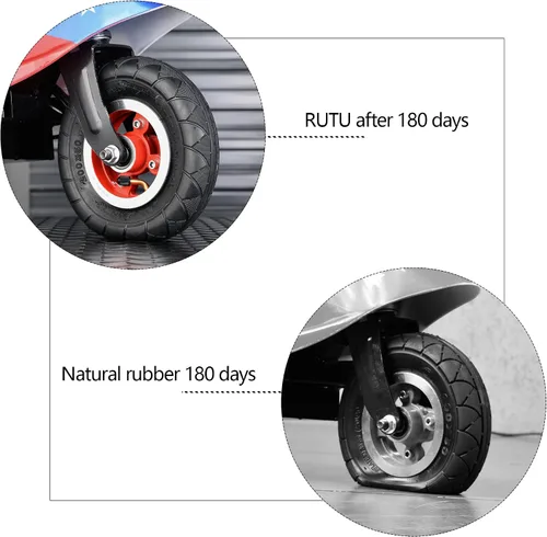 Miniatura 4 de RUTU Tubos interiores de 200 x 50 - Tubo de neumático eléctrico para scooter - Compatible con Razor E100, E150, E200, Power Core E100, Dune Buggy