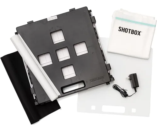 Miniatura 6 de We R Memory Keepers, Shotbox, equipo de fotografía, portátil y plegable, caja de luz para fotografía, rastreo, plegado, contenido y más