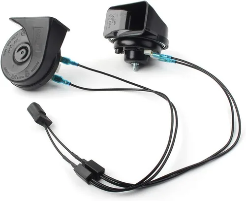 Miniatura 2 de Car Auto 125DB 12V cuerno eléctrico de caracol con adaptador de cuerno arnés de cableado para Ford para F-150 2004-2008