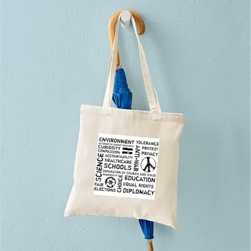 Miniatura 5 de CafePress No Liberal Psychobabble Tote Bag Canvas Tote