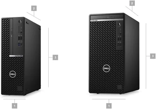 Miniatura 8 de Dell Optiplex 5090 SFF Desktop Core i5-10500 - Disco duro SSD de 512 GB - 16 GB de RAM 6 núcleos @ 4.5 GHz Win 11 Pro Negro (renovado)