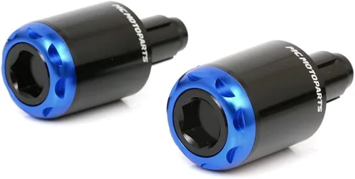 Miniatura 7 de mshine CNC Bar End Pesos para Yamaha Xmax 300 2017 – 2018, Negro