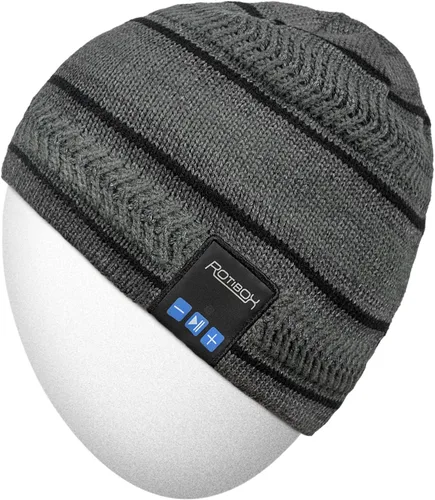 Miniatura 32 de Rotibox - Gorro inalámbrico con Bluetooth para deportes al aire libre, regalo de Navidad.