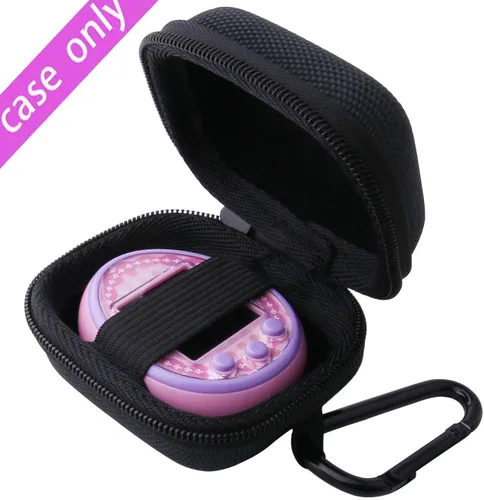 Miniatura 6 de Estuche de transporte de almacenamiento duro para Tamagotchi On Interactive Pet Game (negro)