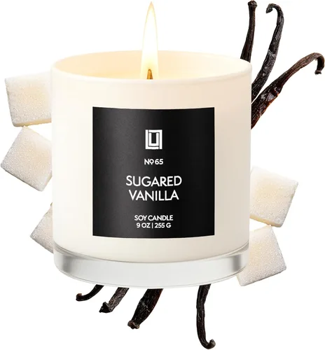 Miniatura 77 de Lulu Candles Sweet Pea, Jasmine & Apple Vela perfumada en tarro de soja de lujo Vertida a mano en los Estados Unidos Altamente perfumada