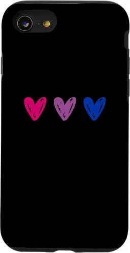 Miniatura 18 de Funda para iPhone 12/12 Pro Bisexual Pride Hearts Bi Pride Flag