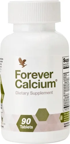 Forever Living - Forever Calcium - Apoyo óptimo para la salud ósea - Sin gluten - Mezcla de malato de dicalcio, vitamina D, magnesio y zinc - 90