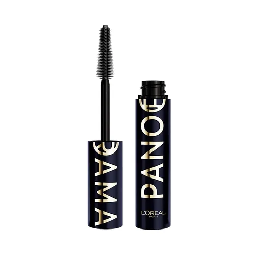 Miniatura 10 de L'Oreal Paris Máscara Panorama Voluminosa, Máscara de Volumen y Alargamiento, Maquillaje Lavable de Larga Duración y Resistente a Manchas, Marrón