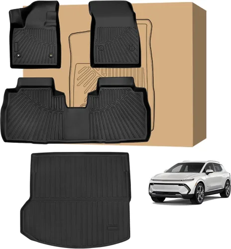 Miniatura 54 de Tapetes de suelo Peleus para Mercedes-Benz Sprinter 2500/3500 2025-2019, solo para furgoneta de carga, forros personalizados de goma TPE para todo
