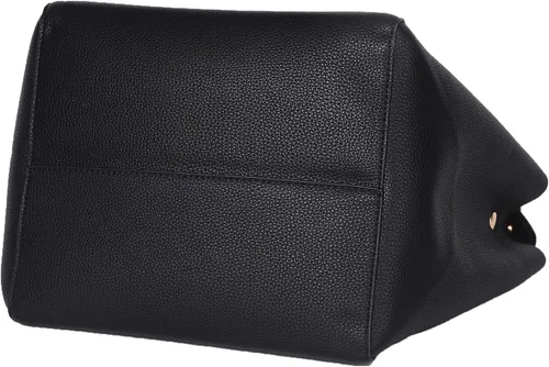 Miniatura 6 de Bolso de mano de trabajo de cuero para mujer, bolso impermeable de gran capacidad, bolso de hombro grande para mujer, color negro