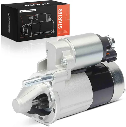 Motor de arranque A-Premium compatible con Kia Magentis 07-10, Optima 07-10, Rondo 07-10 y Hyundai Santa Fe 07-09, V6 2.7L, 12V 1.2KW 8 dientes en