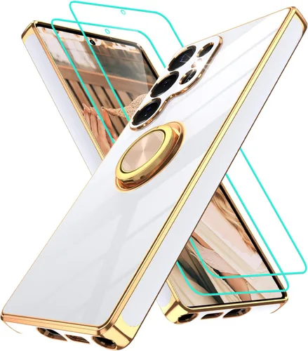 Miniatura 160 de Gritup Funda para Samsung Galaxy A14 5G: Funda Samsung A14 con 2 Protectores de Pantalla, Soporte de Anillo con Rotación 360°, Soporte Magnético