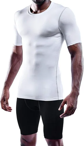 Miniatura 3 de NELEUS Paquete de 3 camisetas de entrenamiento de capa base de compresión atlética para hombre