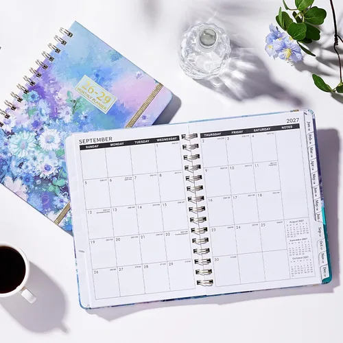 Miniatura 6 de Agenda mensual 2026-2029, planificador de 3 años 2026-2029, julio 2026-junio 2029, calendario mensual, 6.3 x 8.4 pulgadas, calendario de 36 meses