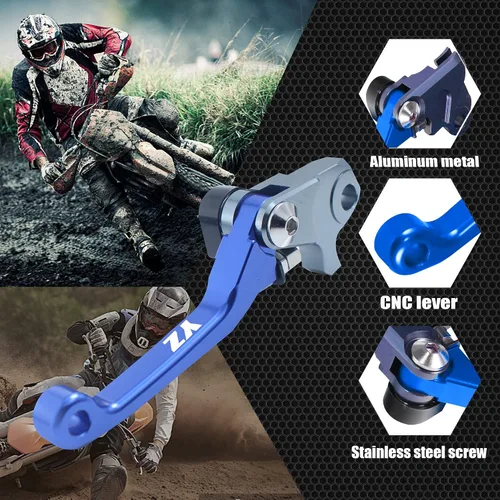 Miniatura 2 de Manija de palanca de freno de embrague de pivote plegable CNC Billet para YZ125 YZ250 2015-2022 YZ250F 2009-2022 YZ125X 2017-2022 YZ250X 2016-2022