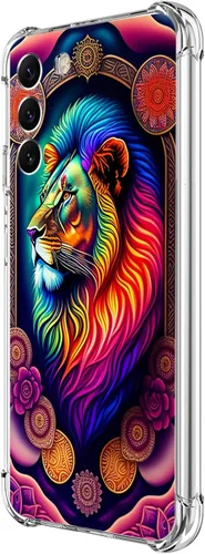 Miniatura 32 de Funda para Galaxy S23, diseño de mariposas azules, rosas, protección contra caídas, a prueba de golpes, de cuerpo completo, resistente a