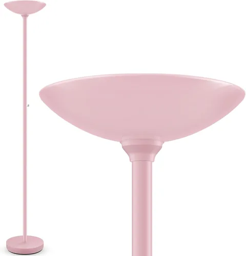 Miniatura 14 de BoostArea Torchiere - Lámpara de pie LED súper brillante de 30 W, lámpara de poste regulable de 3000 K con interruptor giratorio, lámpara de pie