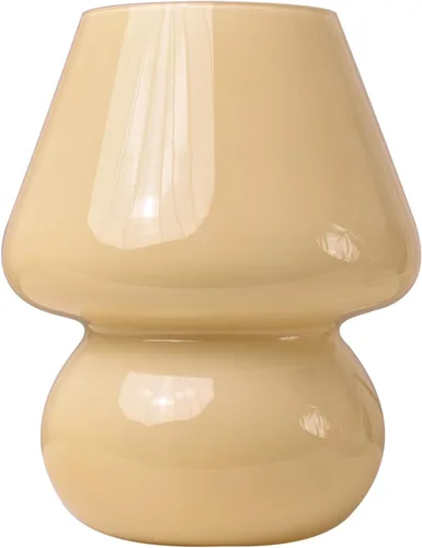 Miniatura 13 de Lámpara de Hongo, Lámparas de Mesa de Noche de Cristal Verde Murano Vintage Pequeñas de Mesita de Noche Lámpara de Escritorio Luz en Espiral