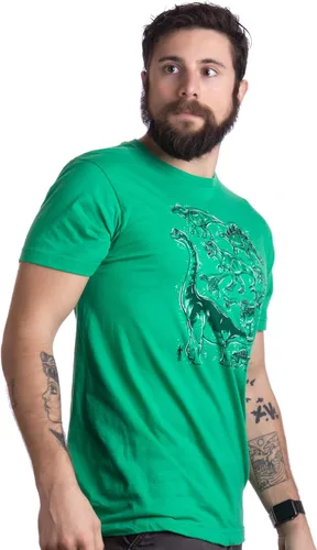Miniatura 3 de Dinosaur Species Disfraz de fiesta de fanáticos de dinosaurio T-Rex Raptor Camiseta para hombres y mujeres