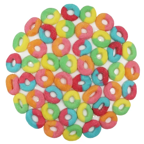 Miniatura 5 de FirstChoiceCandy Anillos de goma (neón, 4.5 libras (paquete de 1))
