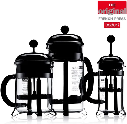 Miniatura 6 de BODUM Chambord - Cafetera de prensa francesa de 3 tazas, cobre, 0.35 l, 12 onzas