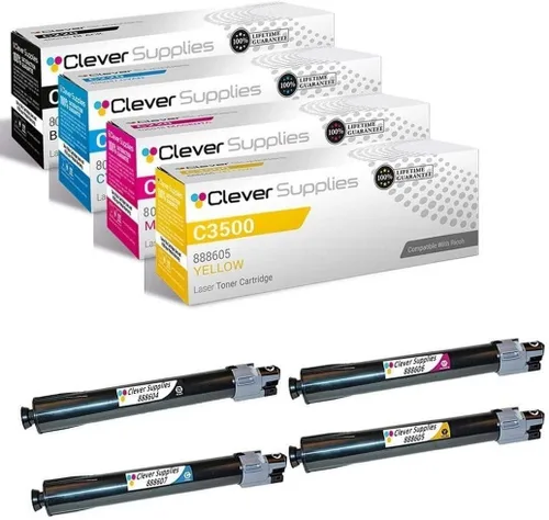 Miniatura 80 de CS - Cartucho de tóner compatible para Ricoh C220 406046 Color negro láser Aficio SP C220 Aficio SP C220A Aficio SP C220DN Aficio SP C220N Aficio SP