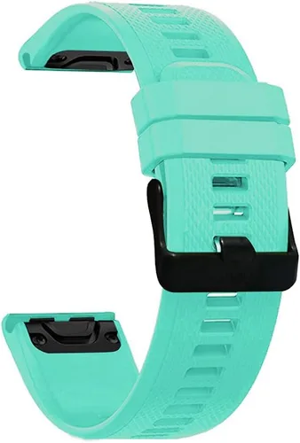 Miniatura 7 de AISPORTS Correa de reloj de ajuste rápido de 0.866 in compatible con Garmin Fenix 7/7 Pro/6/6 Pro/5/5 Plus, correa deportiva suave y transpirable
