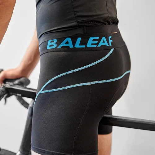 Miniatura 8 de baleaf Pantalones cortos de ciclismo acolchados 3D para hombre, ropa interior de ciclismo MTB Liner