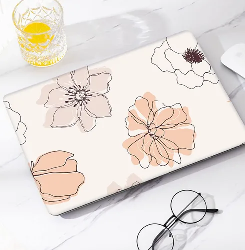 Miniatura 3 de Funda protectora de plástico rígida de plástico con funda para teclado compatible con MacBook Air de 13 pulgadas 2020, 2019, 2018, A2179, M1, A2337