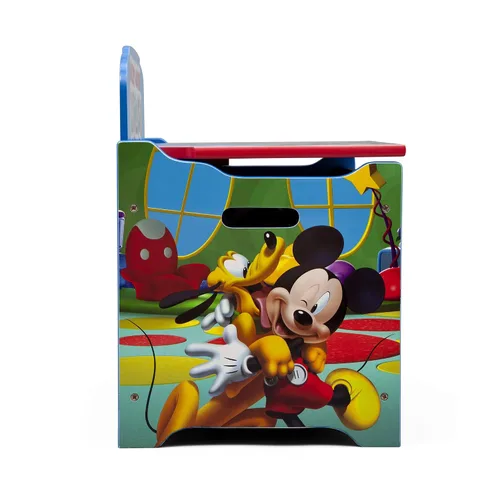 Miniatura 6 de Delta Children Caja de juguetes de lujo, Mickey Mouse de Disney Disney Mickey Mouse