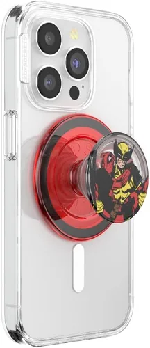 Miniatura 12 de PopSockets - Agarre para teléfono con soporte expandible, agarre adhesivo, esmalte - Mighty Thor