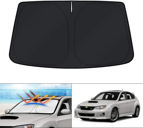 Miniatura 205 de KUST - Parasol plegable para parabrisas para Ford Ranger, accesorios 2019-2025 2026, parasol personalizado para ventana, protector solar plegable